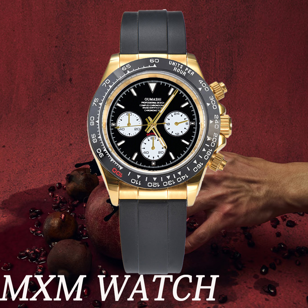 Jewelry Watch - customized vk63 WATCH 39.3MM Vk63 Quartz
