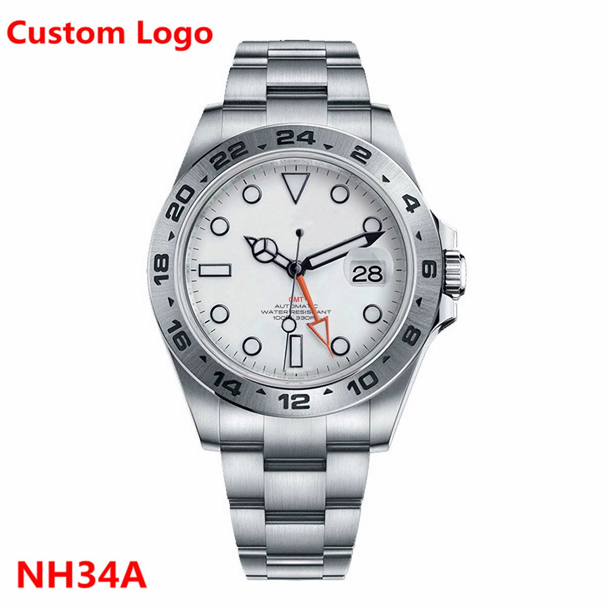 Jewelry Watch - Custom Luxury 39mm NH34 Automatic Mechanical