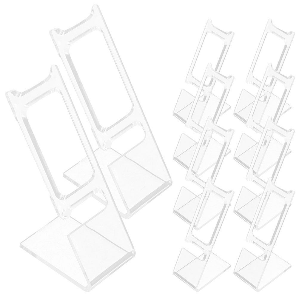 Jewelry And Watches Stores - 50Pcs Watch Display Stand Transparent Plastic
