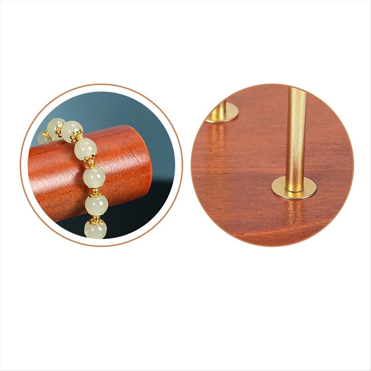 Jewelry Bracelet Watches - ABQR Solid Wood Large Jewelry Rack