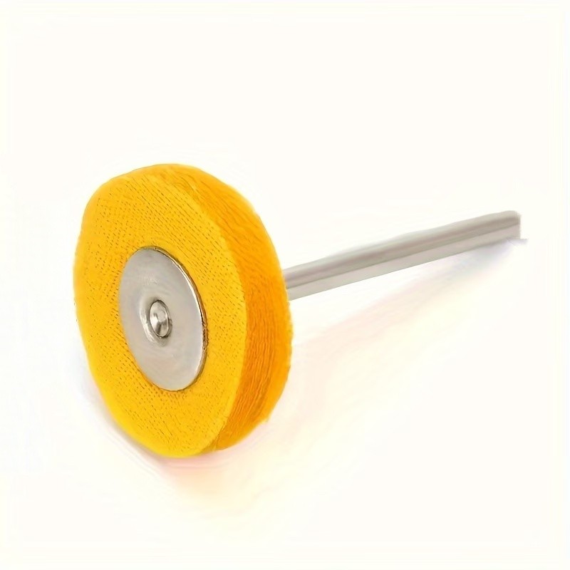 Jewelry Watch - 24Pcs 3mm Yellow Polishing Cloth Wheel,