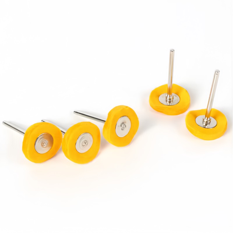 Jewelry Watch - 26Pcs 3mm Yellow Polishing Cloth Wheel,