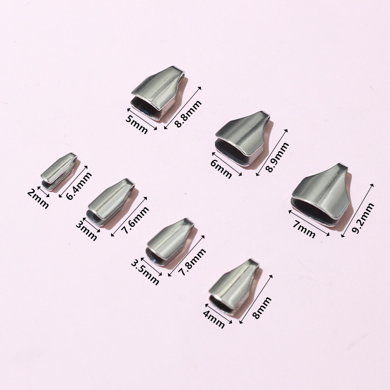 100pcs Stainless Steel 2-7mm F - Charm Bracelet Beads のレビューと価格