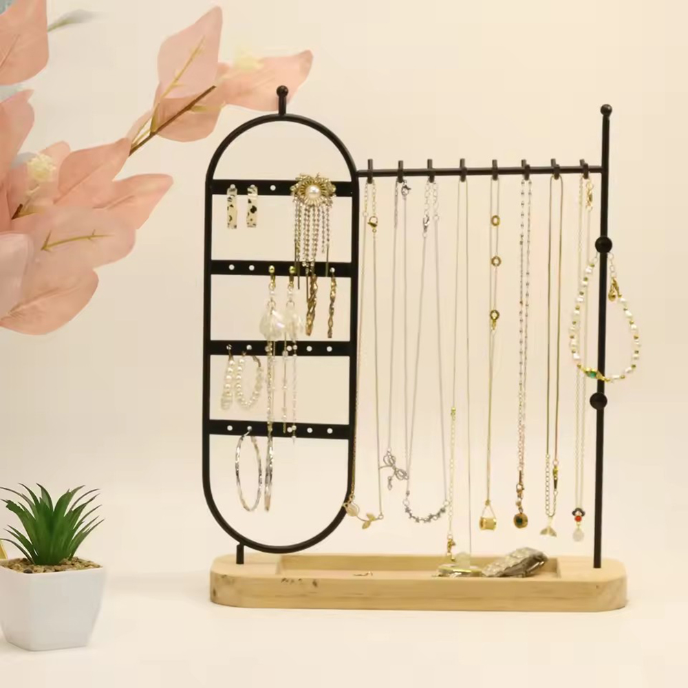 1 desktop solid wood base jewe - Jewelry And Watches Stores のレビューと価格