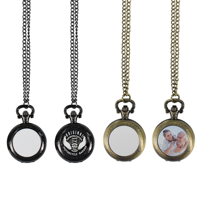 Custom Vintage Metal Pocket Wa - Jewelry Watches Men のレビューと価格