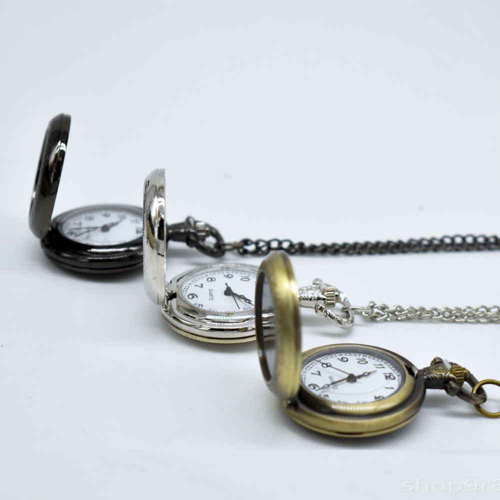 Custom Vintage Metal Pocket Wa - Jewelry Watches Men のレビューと価格