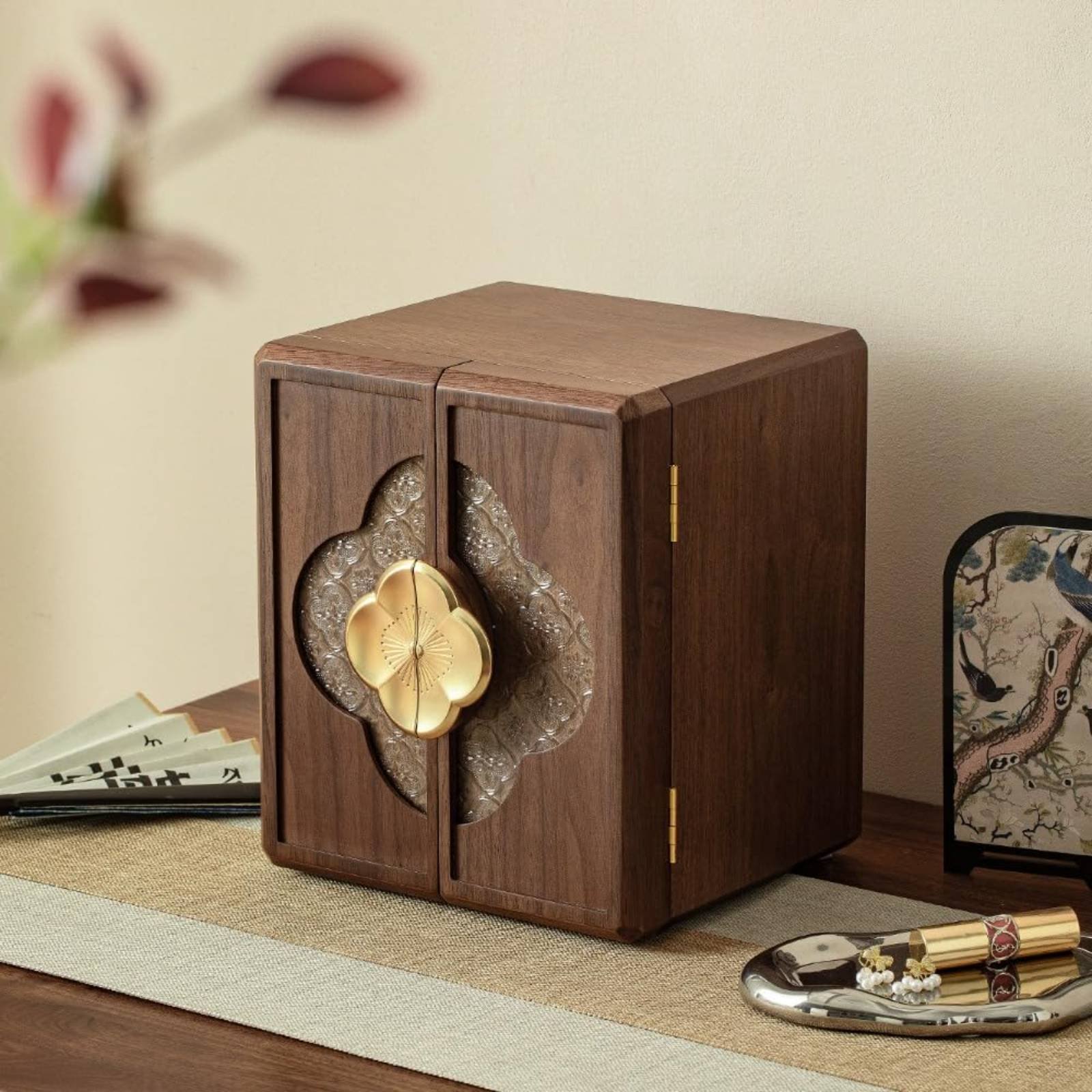 Wooden Jewelry Box New Chinese - Jewelry & Watches Sp Z Oo Opinie のレビューと価格