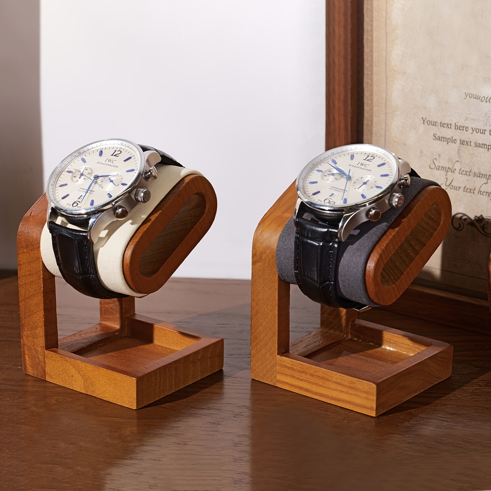 Wooden Watch Display Stand Lux - Jewelry And Watches Stores のレビューと価格