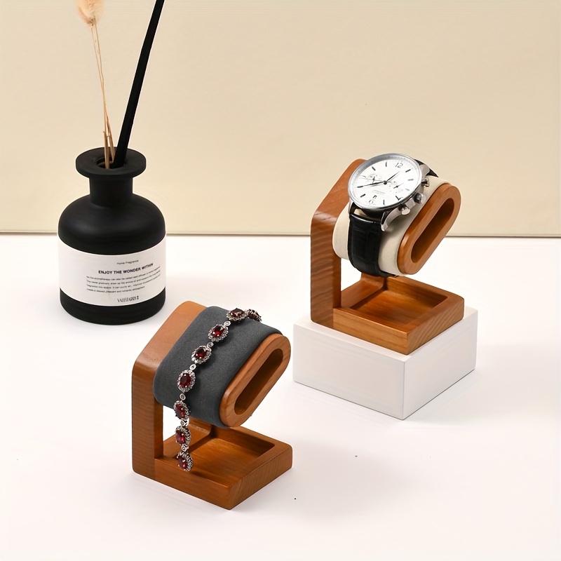 Wooden Watch Display Stand Lux - Jewelry And Watches Stores のレビューと価格