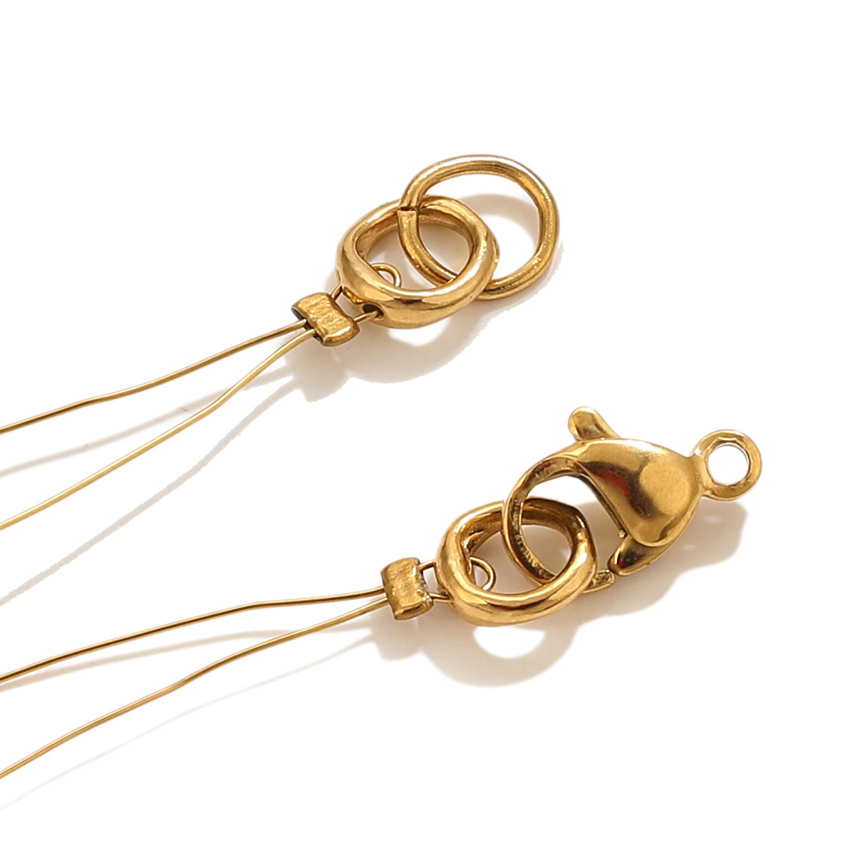 20pcs Stainless Steel Clasps E - Charm Bracelet Beads のレビューと価格