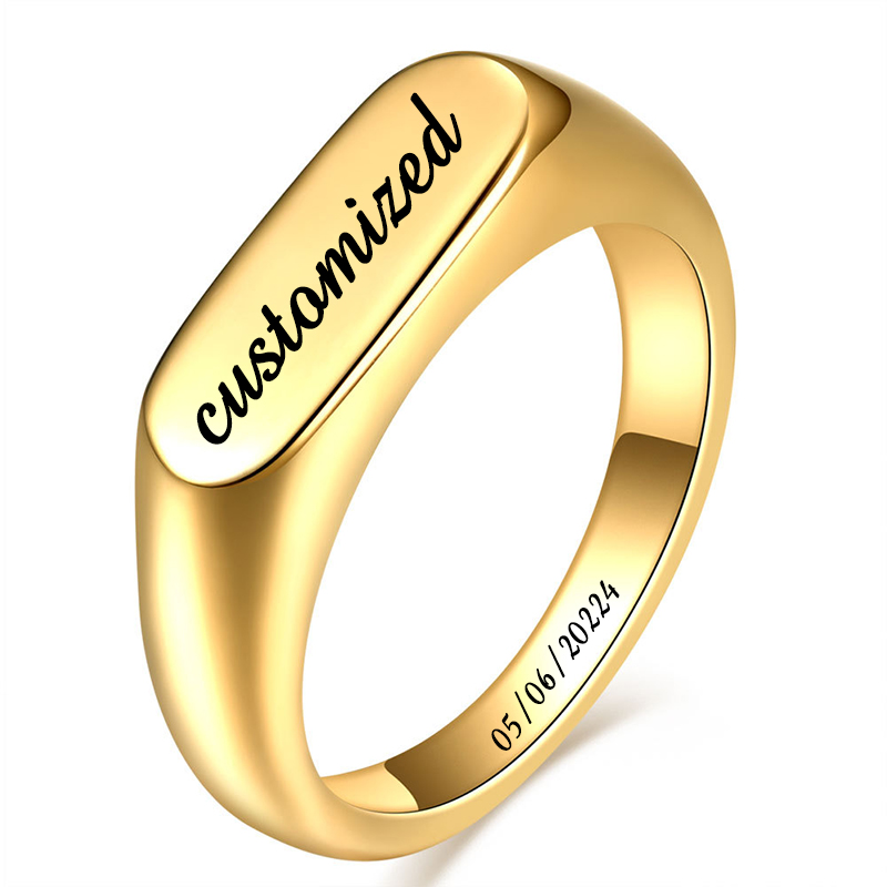 Customizable Stainless Steel S - Couple Ring Set のレビューと価格
