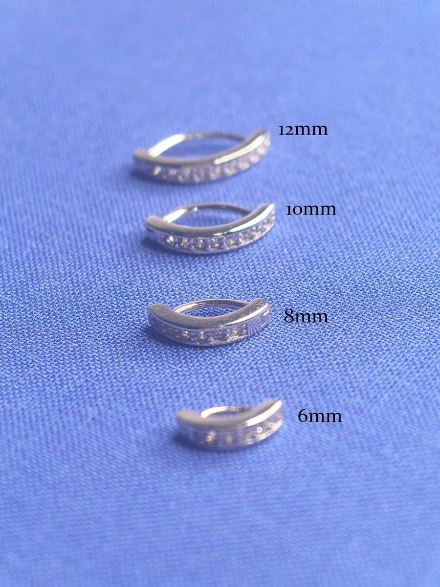 Minimalist 925 Silver Tiny Rev - Jewelry & Watches Sp Z Oo Opinie のレビューと価格