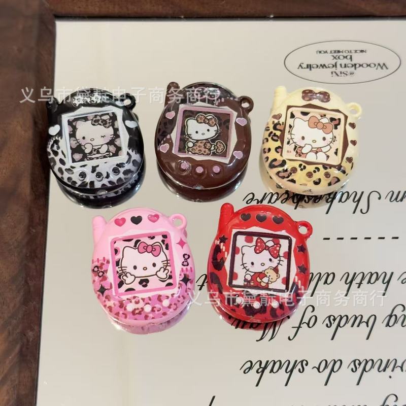 Acrylic Cute Kt Cat Leopard Pr - Charm Bracelet Beads のレビューと価格