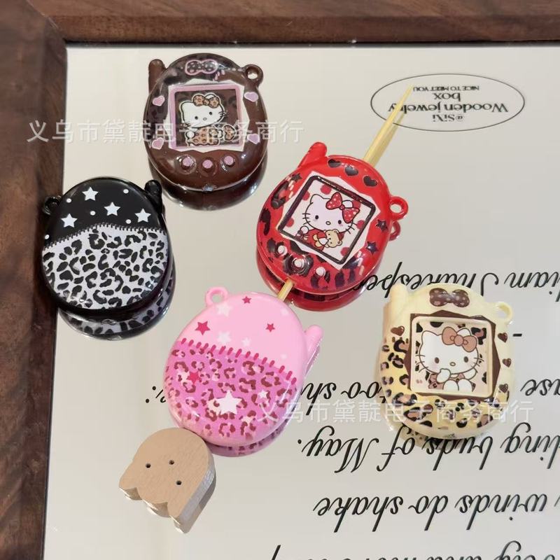 Acrylic Cute Kt Cat Leopard Pr - Charm Bracelet Beads のレビューと価格