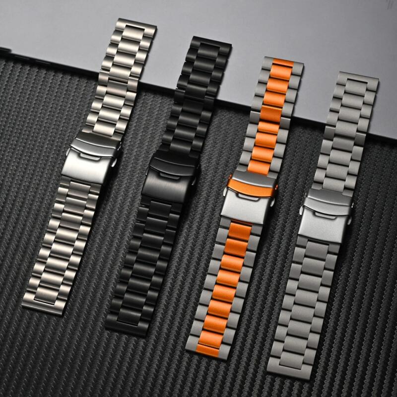 22mm Luxury Stainless Steel St - A1 Watches & Jewelry New York Photos のレビューと価格