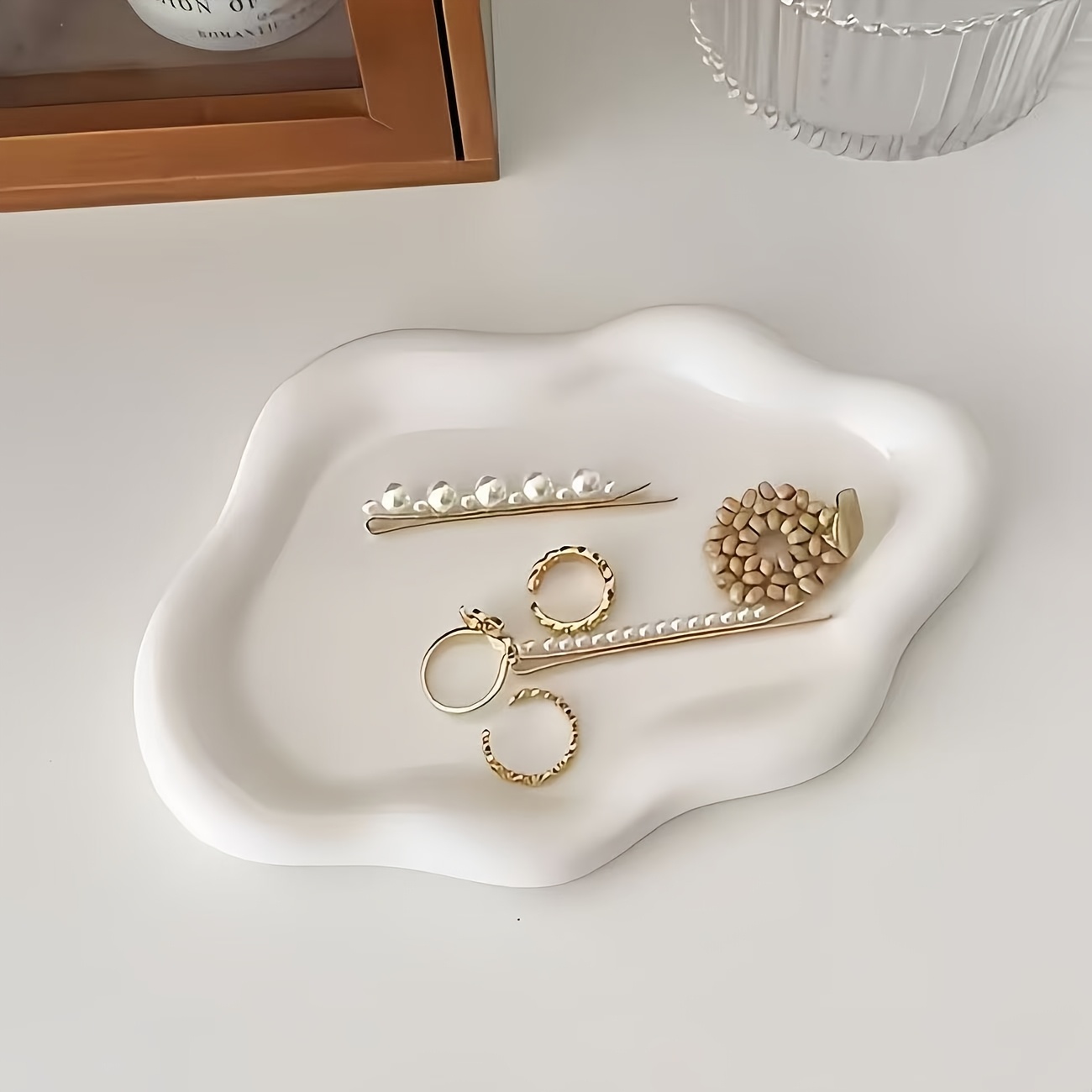 1pc Jewelry Tray - Elegant Clo - Jewelry And Watches Stores のレビューと価格