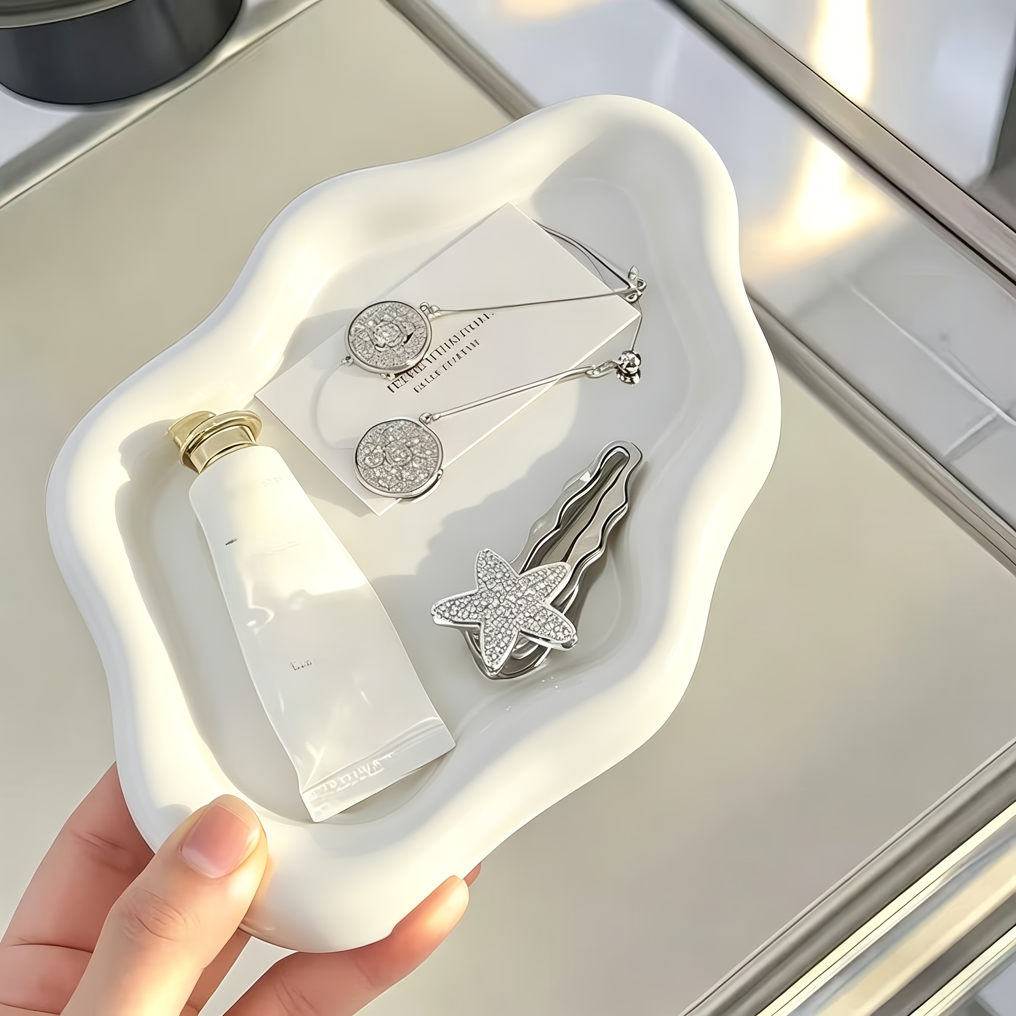 1pc Jewelry Tray - Elegant Clo - Jewelry And Watches Stores のレビューと価格