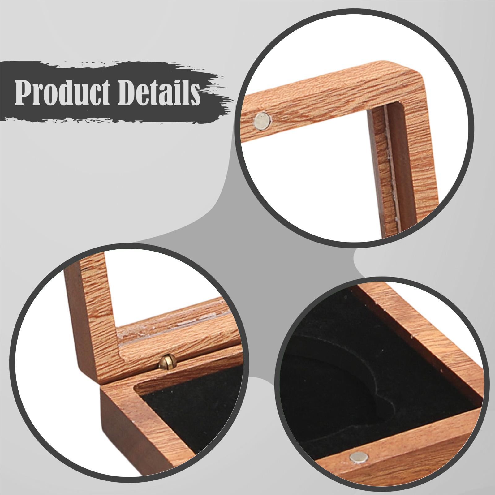 Wooden Collection Case with Cl - Collectors Coins Jewelry & Watches Of Smithtown のレビューと価格