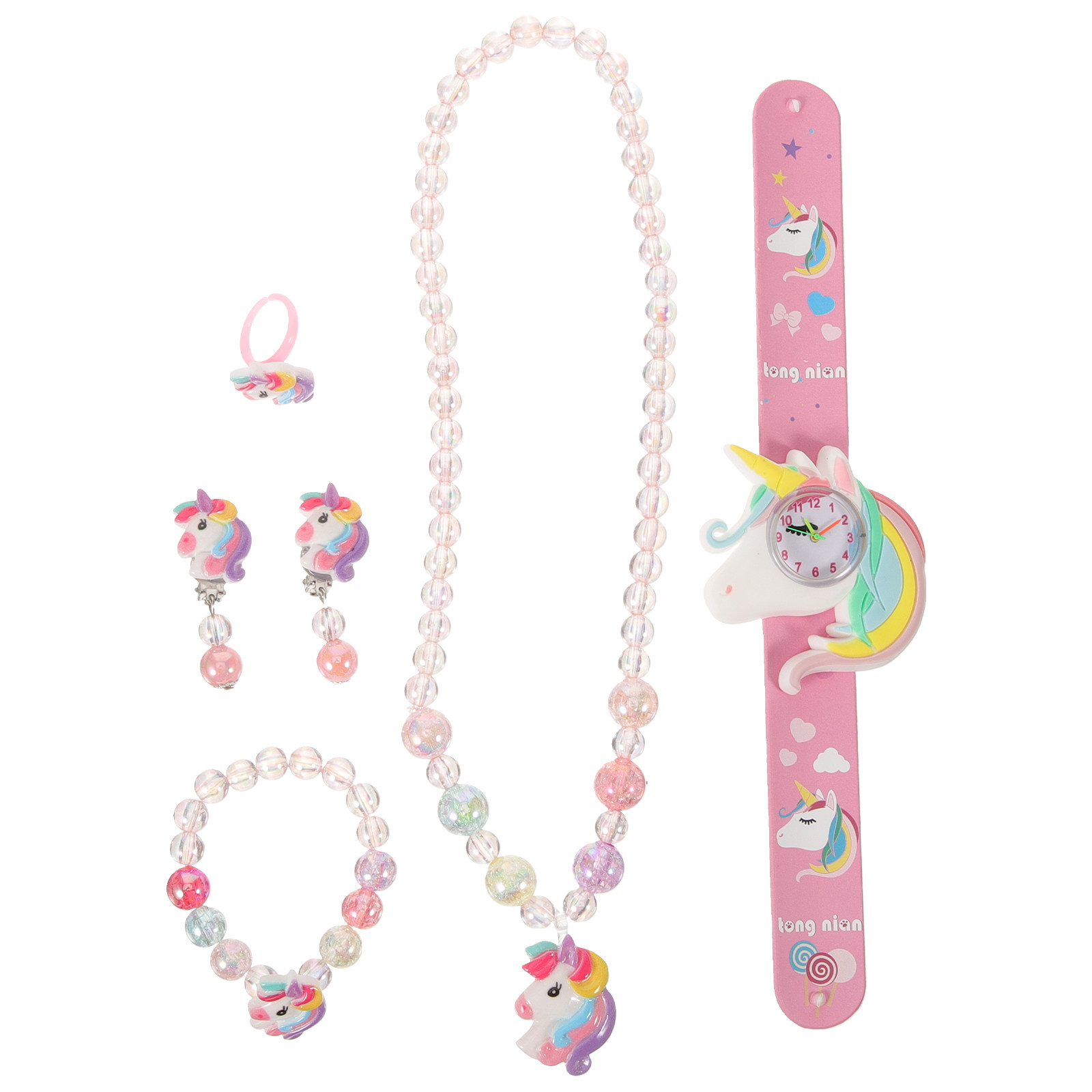 1Set Unicorn Silicone Jewelry  - Jewelry Y Watches のレビューと価格