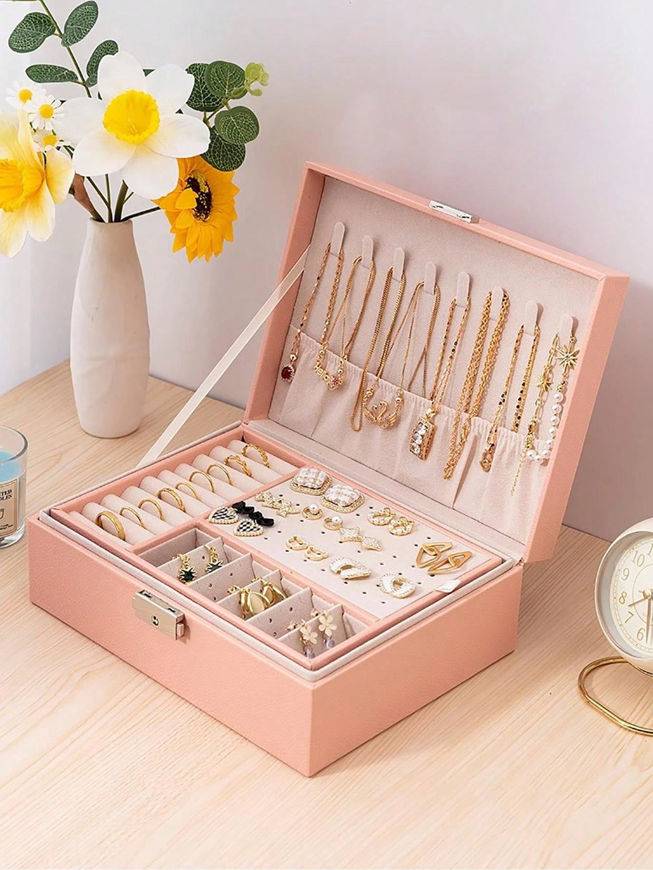 1pc Jewelry Storage Box, Large - Jewelry And Watches Stores のレビューと価格