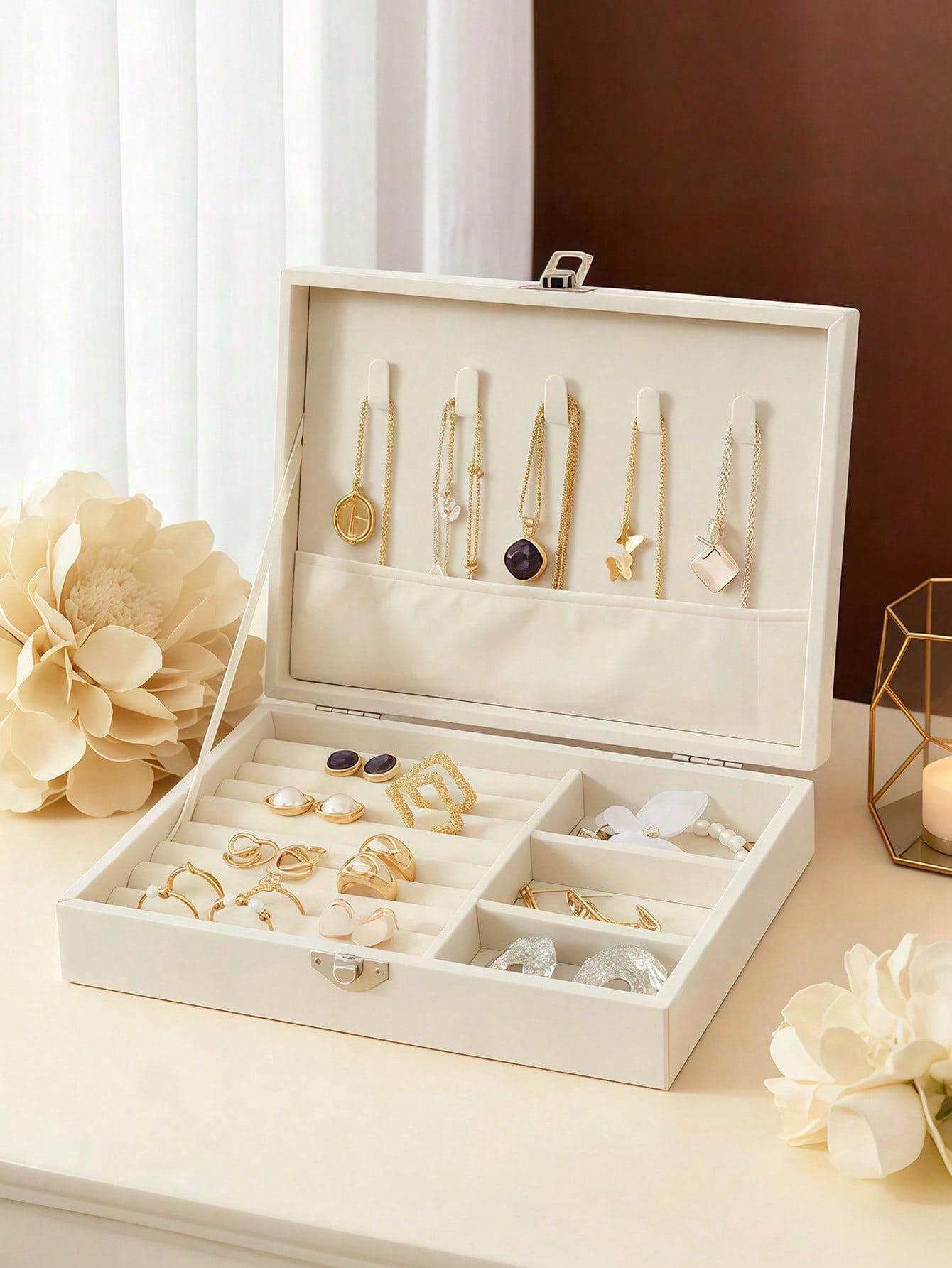 1pc Jewelry Storage Box, Large - Jewelry And Watches Stores のレビューと価格