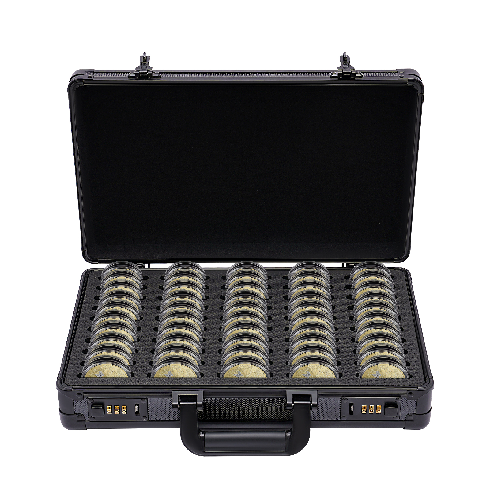 50-Compartment Coin Holder, Pr - Collectors Coins Jewelry & Watches Of Smithtown のレビューと価格