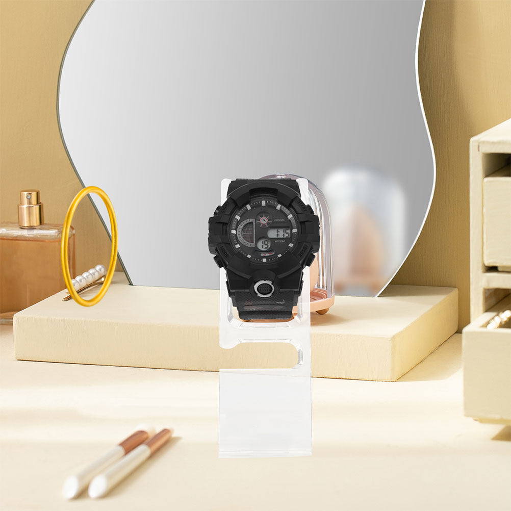 50Pcs Watch Display Stand Tran - Jewelry And Watches Stores のレビューと価格