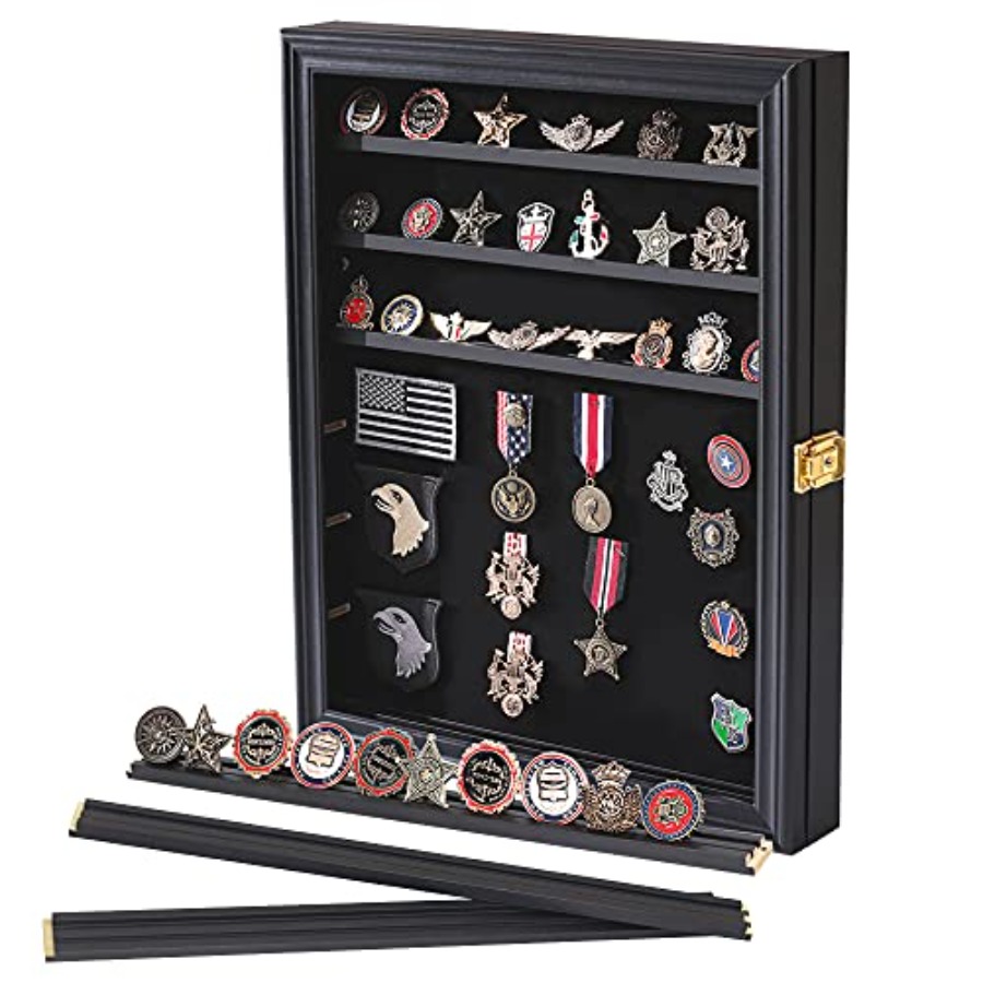 Medals Display Case Wall Frame - Collectors Coins Jewelry & Watches Of Smithtown のレビューと価格