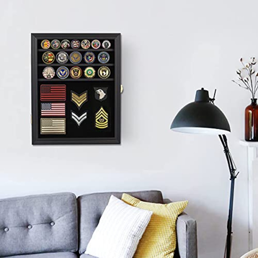 Medals Display Case Wall Frame - Collectors Coins Jewelry & Watches Of Smithtown のレビューと価格