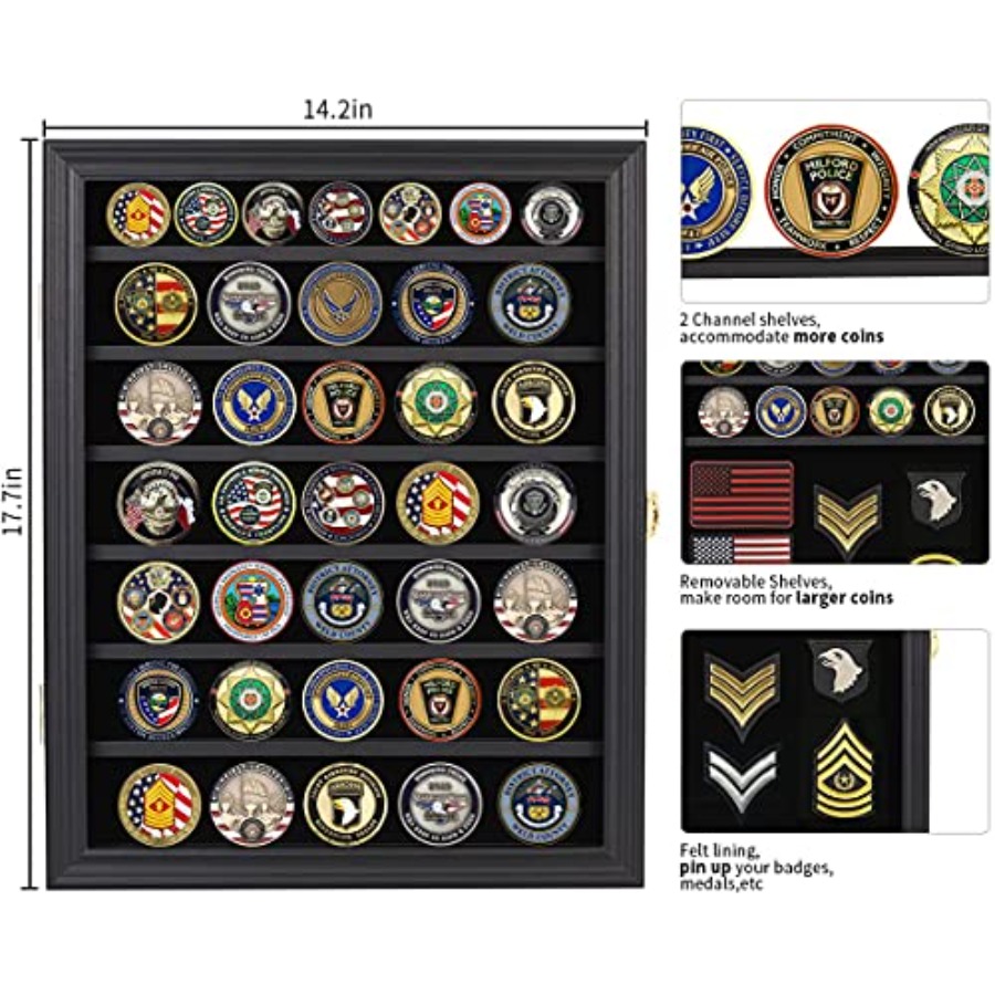 Medals Display Case Wall Frame - Collectors Coins Jewelry & Watches Of Smithtown のレビューと価格