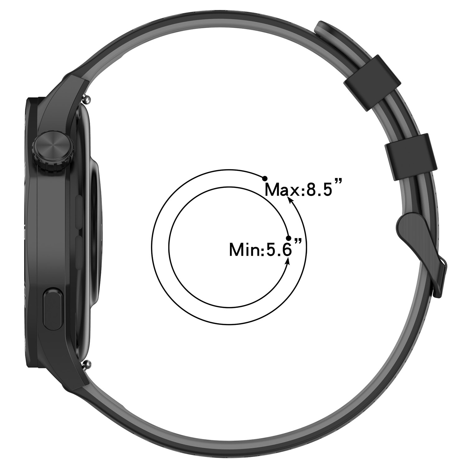 22mm Sports Silicone Strap For - A1 Watches & Jewelry New York Photos のレビューと価格