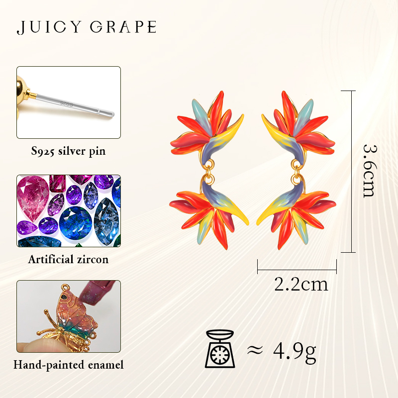 Juicy Grape Birds of Paradise  - Paradise Jewelry & Watches Llc Miami Photos のレビューと価格