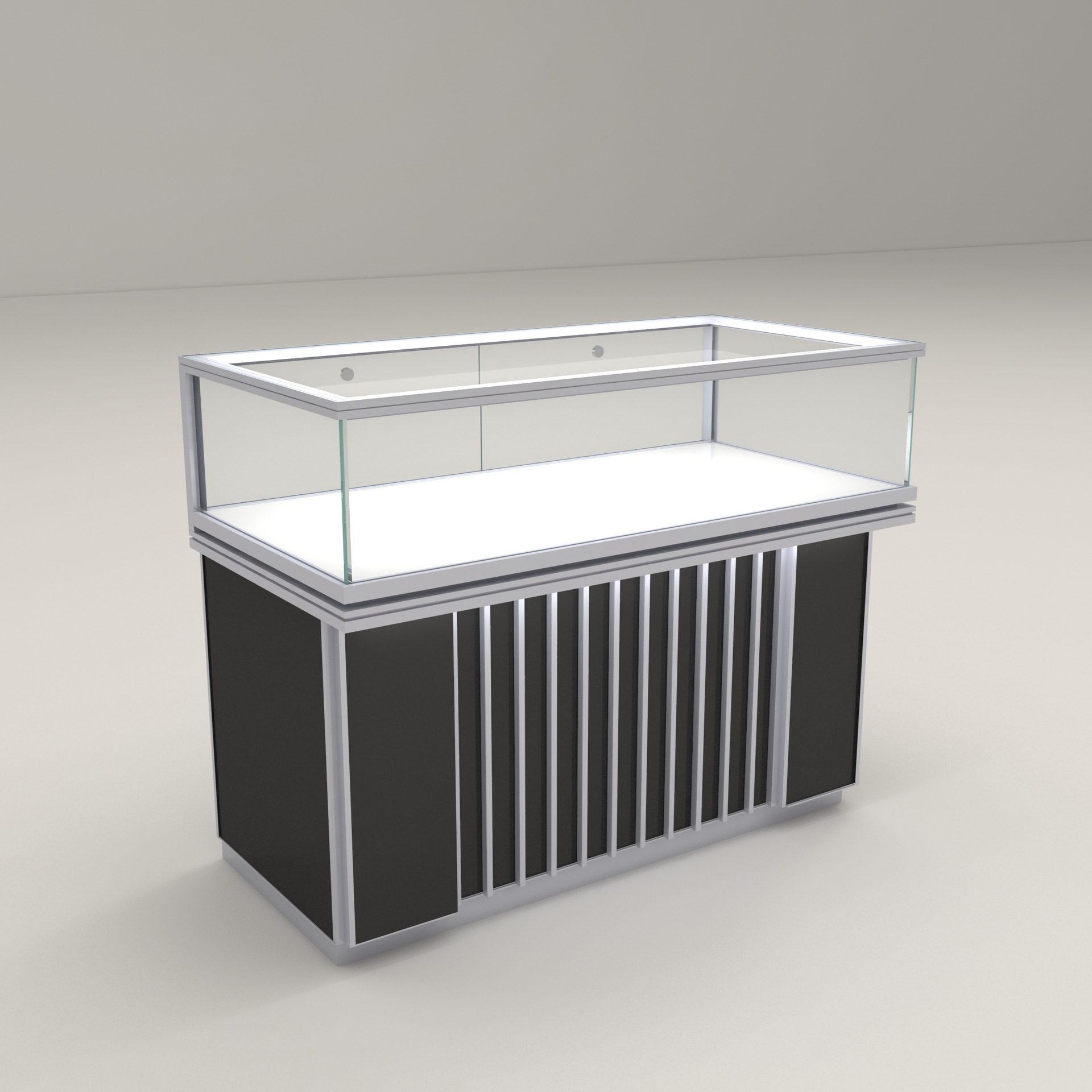 Glass jewelry display cabinet  - Jewelry And Watches Stores のレビューと価格