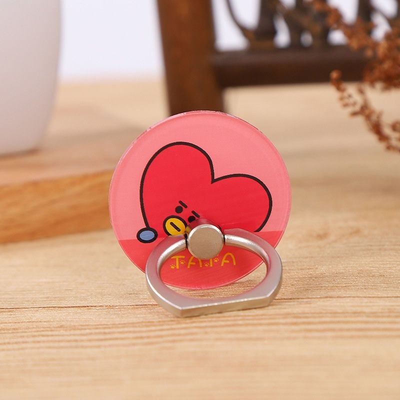 BT21 cartoon cute strong adhes - Couple Ring Set のレビューと価格