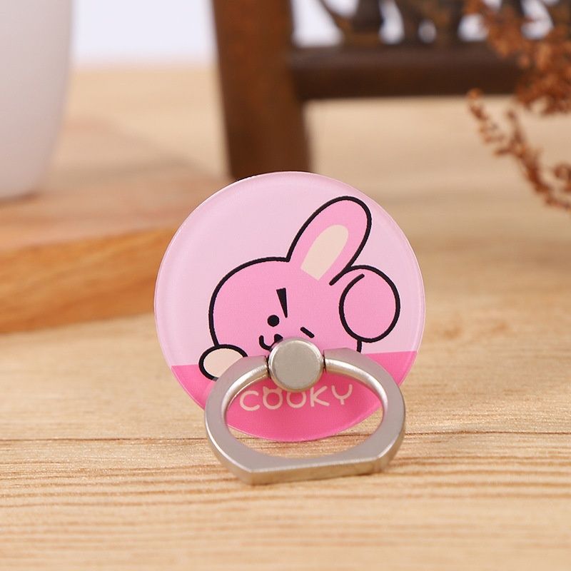 BT21 cartoon cute strong adhes - Couple Ring Set のレビューと価格