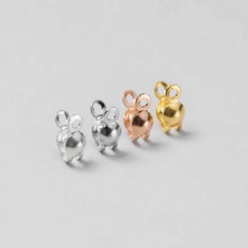4pcs Genuine Real Pure Solid 9 - Charm Bracelet Beads のレビューと価格