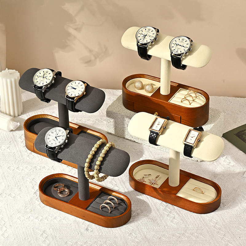 Oirlv Solid Wood Watch Organiz - Jewelry Bracelet Watches のレビューと価格
