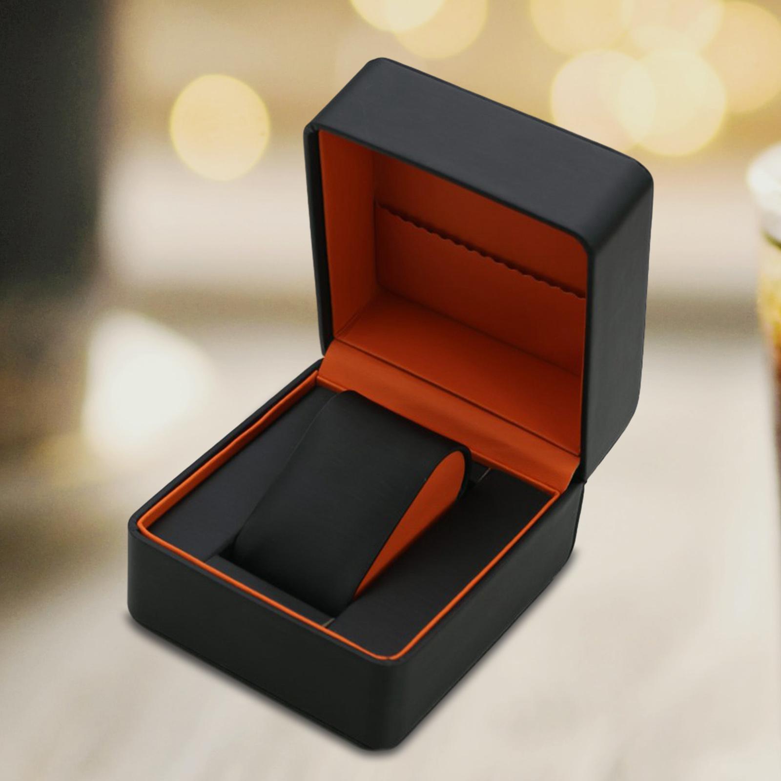 Single Watch Storage Box Porta - Jewelry Watches Men のレビューと価格