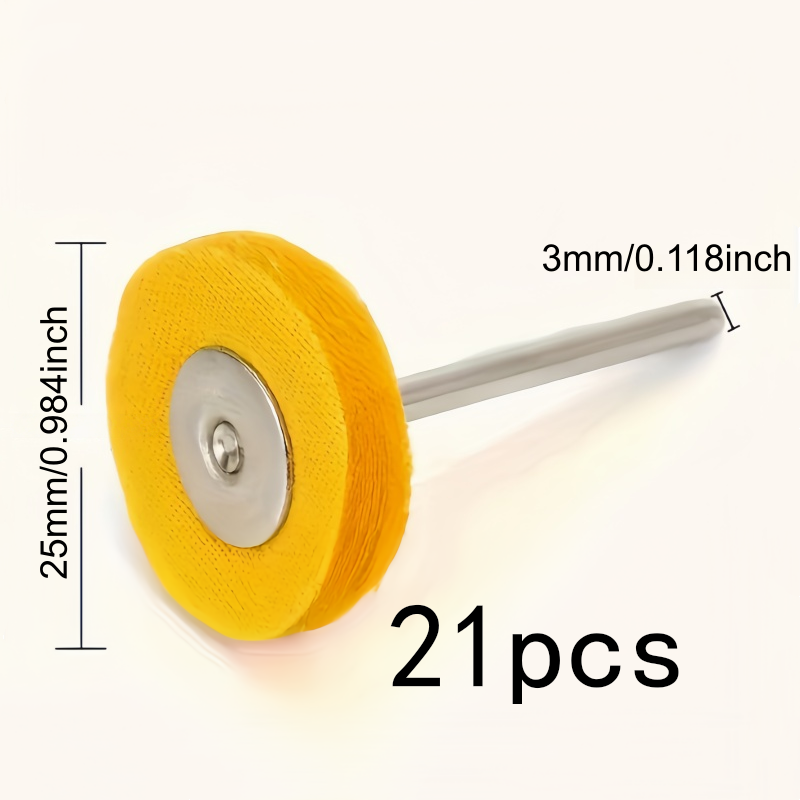 21Pcs 3mm Yellow Polishing Clo - Jewelry Watch のレビューと価格