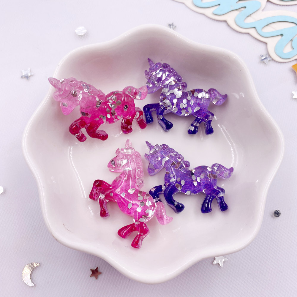 6PCS Colorful Resin Glitter 3D - Paradise Jewelry & Watches Llc Miami Photos のレビューと価格