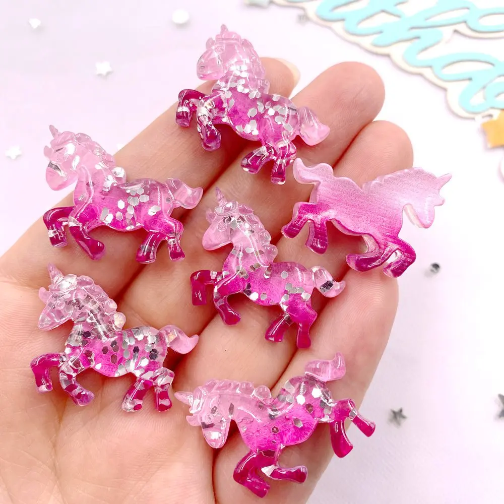 6PCS Colorful Resin Glitter 3D - Paradise Jewelry & Watches Llc Miami Photos のレビューと価格