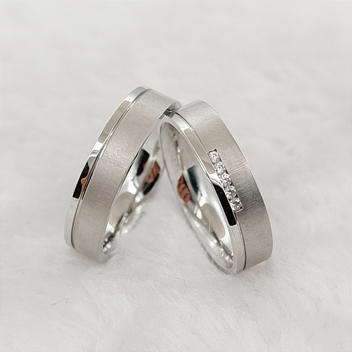 Ladies and Gents Alliance Enga - Couple Ring Set のレビューと価格
