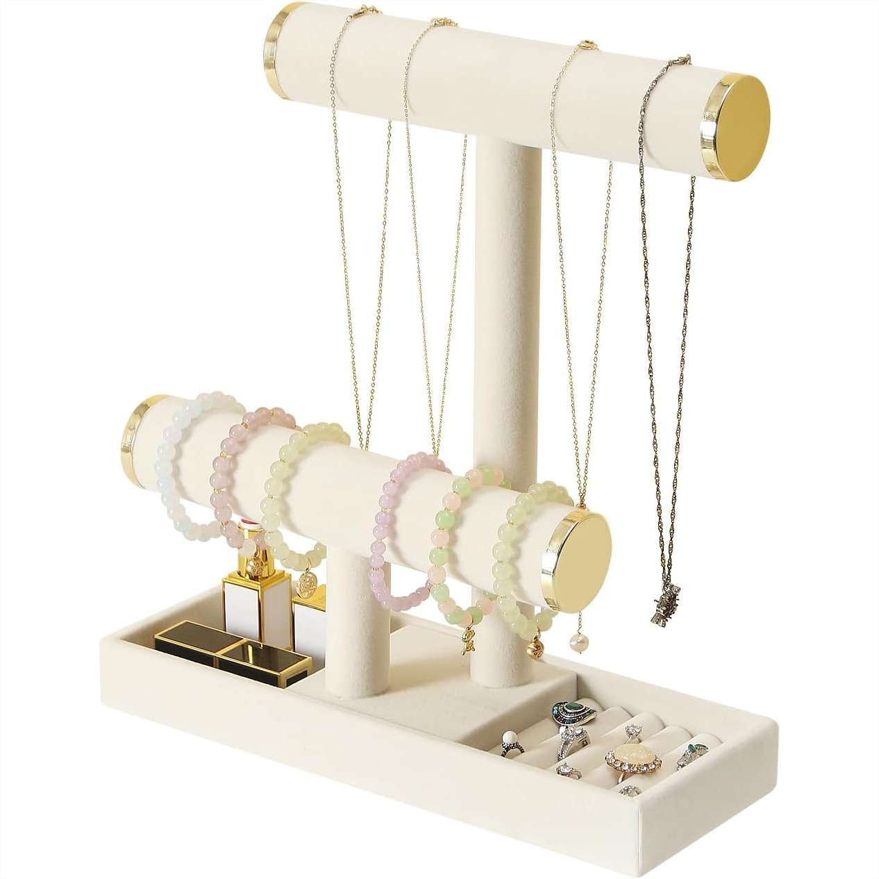 Jewelry Holder Stand, 2 Tier N - Jewelry Bracelet Watches のレビューと価格