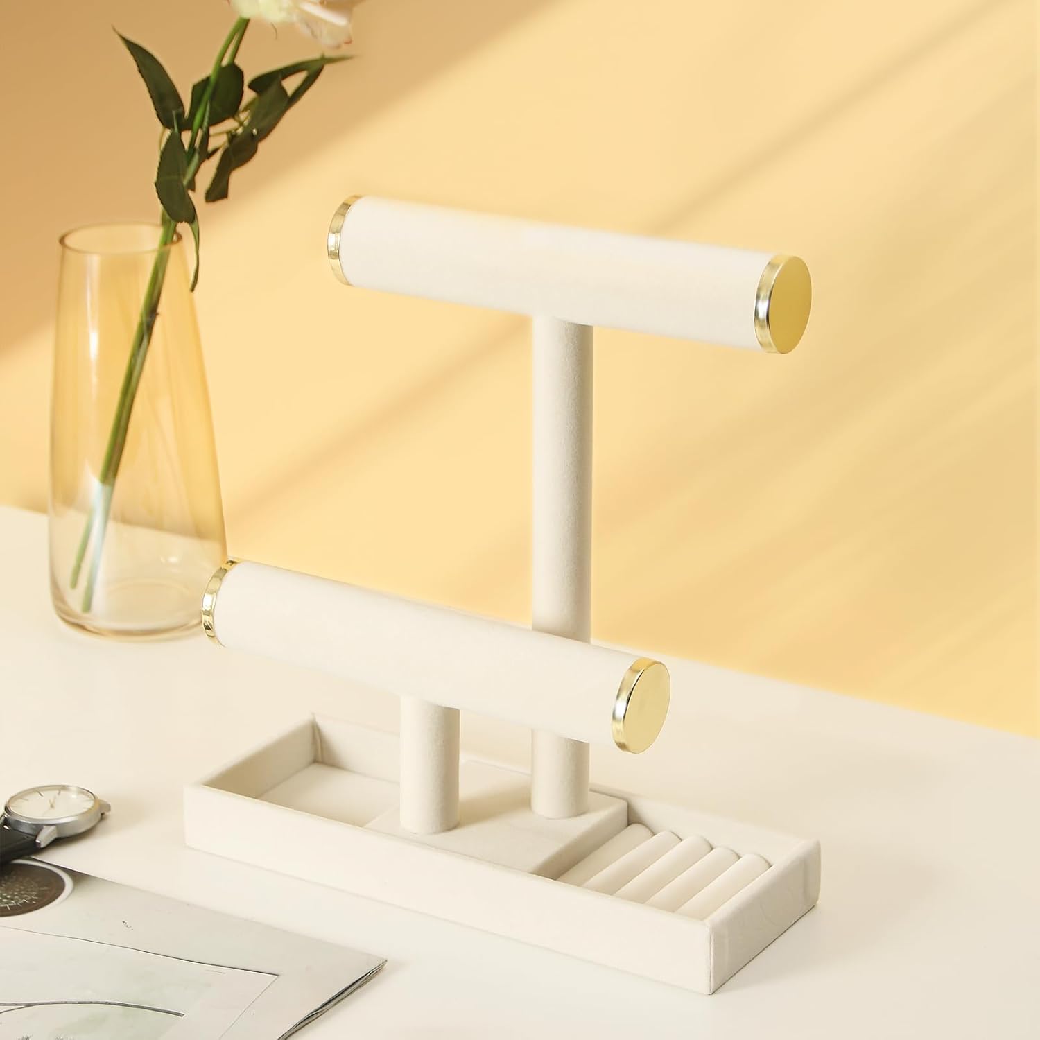 Jewelry Holder Stand, 2 Tier N - Jewelry Bracelet Watches のレビューと価格