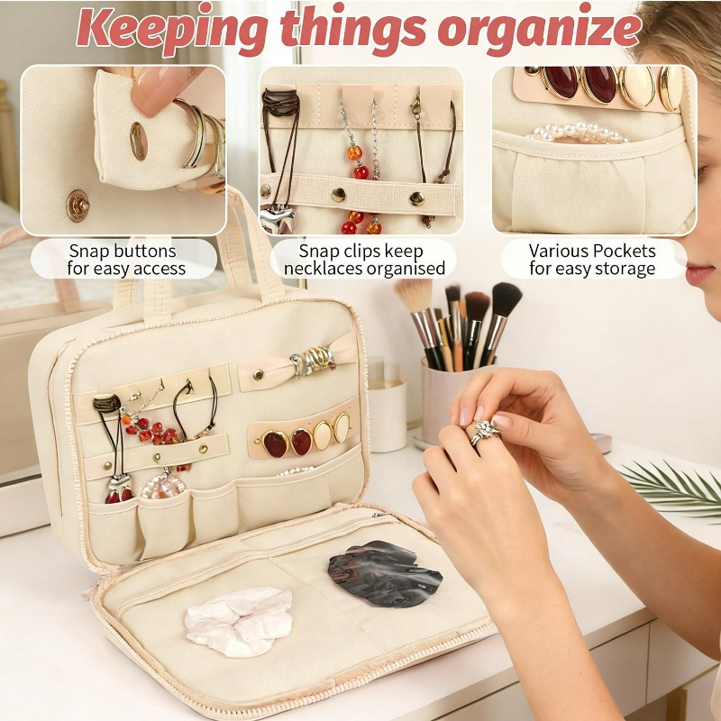 Travel Hanging Toiletry Bag Je - Jewelry & Watches Sp Z Oo Opinie のレビューと価格