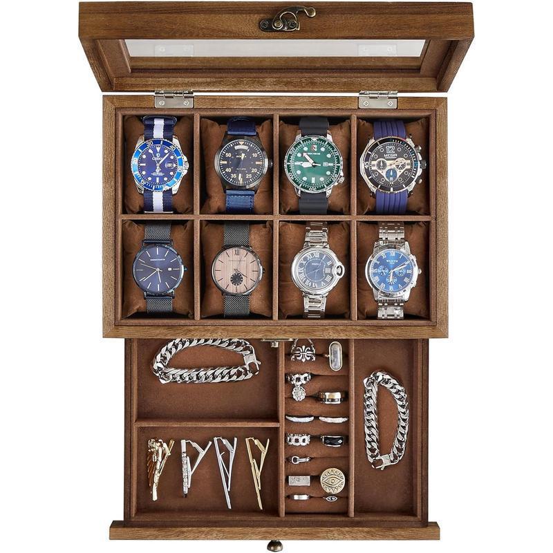 Watch Storage Box Watch Box 2- - Jewelry Y Watches のレビューと価格