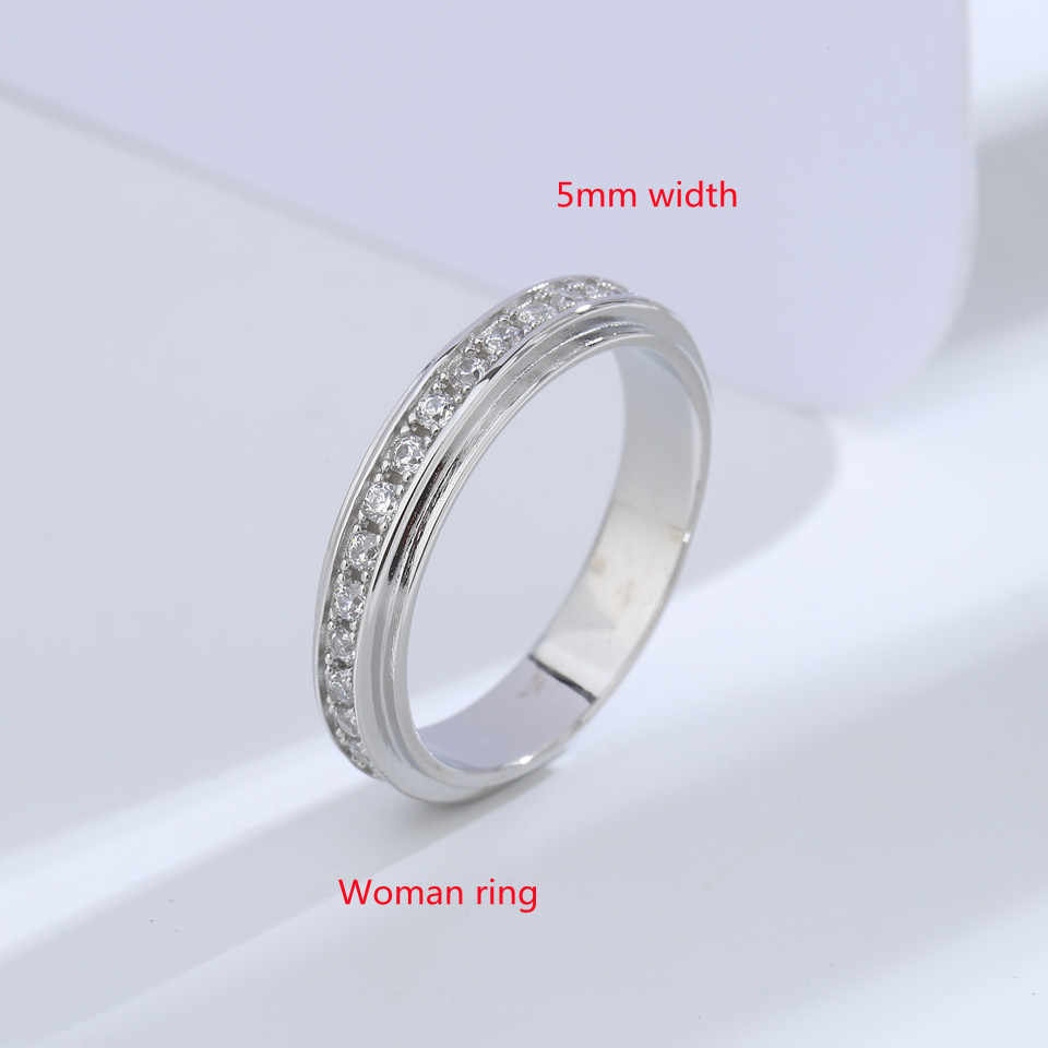 Buyee 925 Sterling Silver Coup - Couple Ring Set のレビューと価格