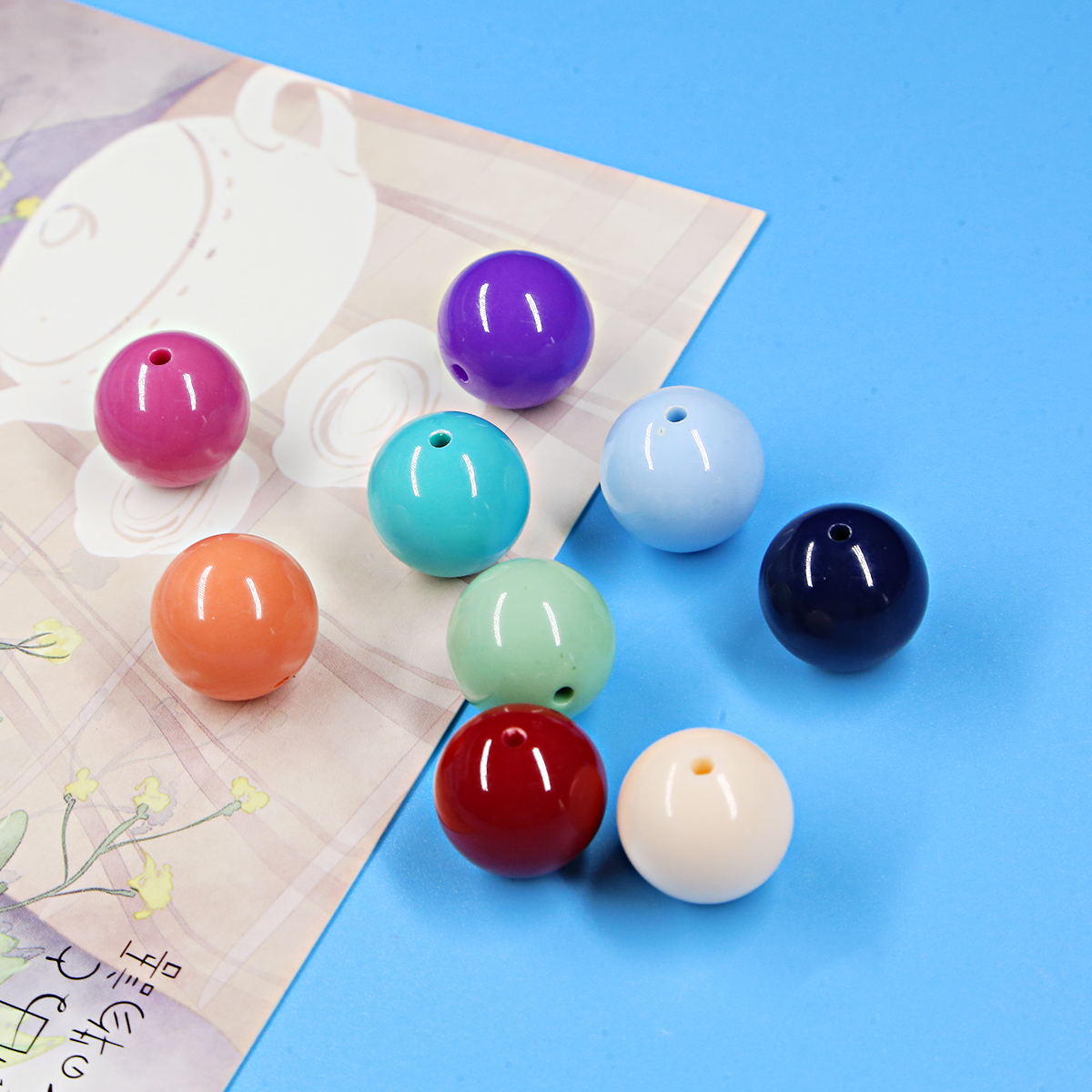 11-440pcs Mixed Beads Acrylic  - Charm Bracelet Beads のレビューと価格