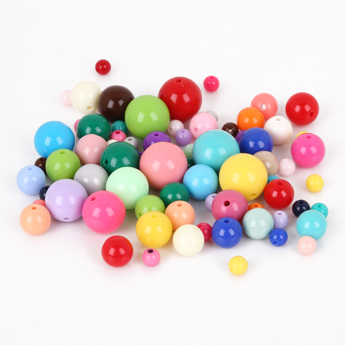 11-440pcs Mixed Beads Acrylic  - Charm Bracelet Beads のレビューと価格