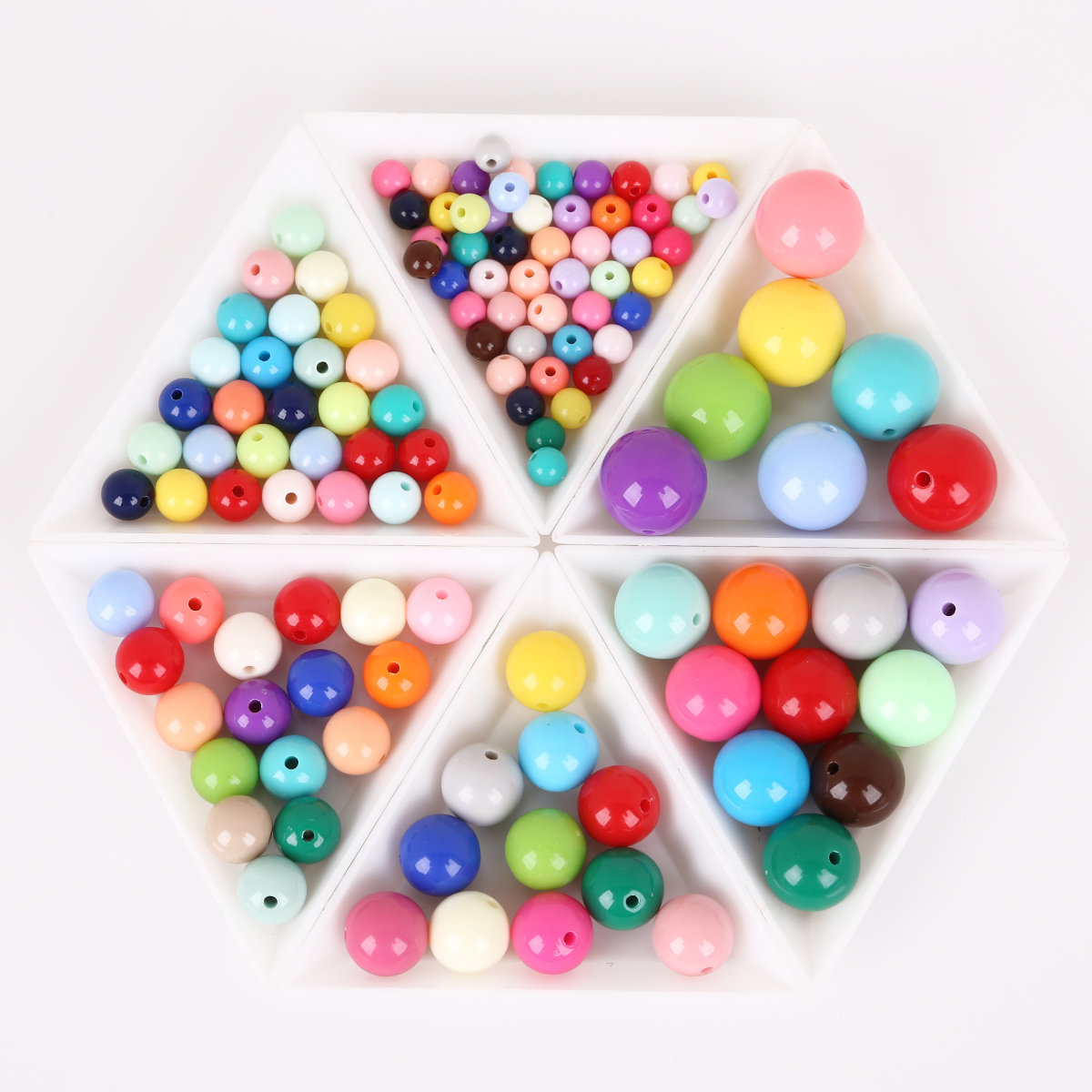 11-440pcs Mixed Beads Acrylic  - Charm Bracelet Beads のレビューと価格